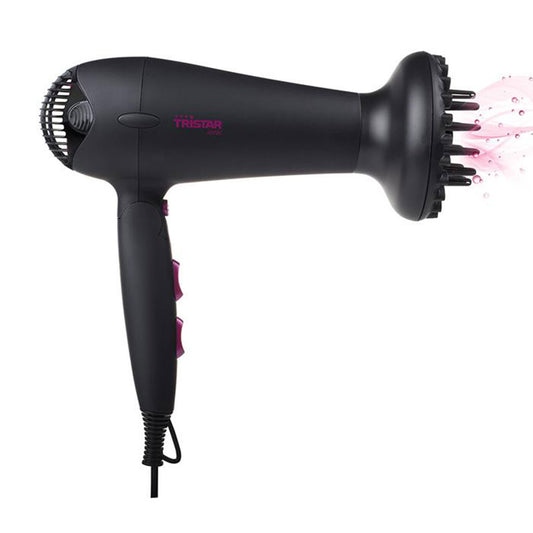 Secador de Cabelo Tristar HD-2358 | Iónico, 2000W, 2 Velocidades