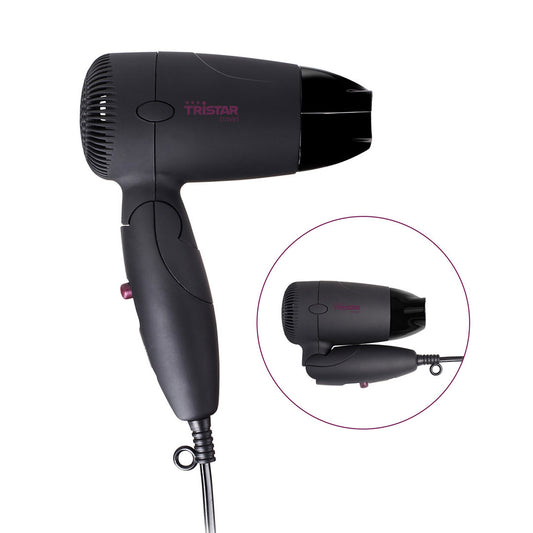 Secador de Cabelo TRISTAR HD-2359 | 1200W, Dobrável, Dupla Voltagem