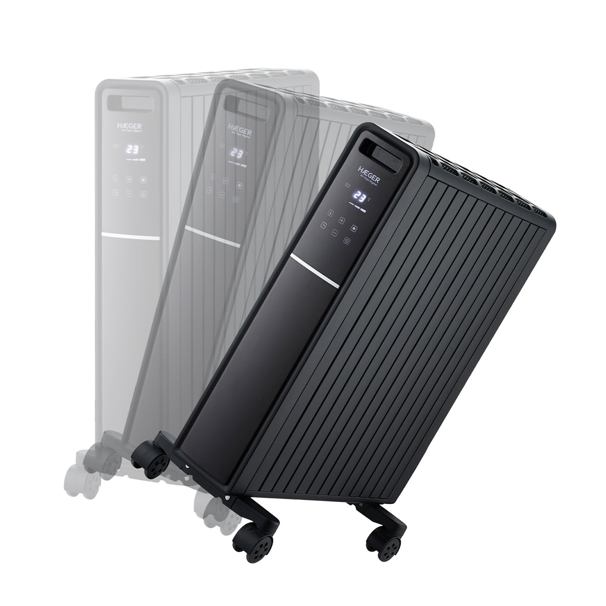 Emissor Térmico Haeger Air Pipe Digital | 2000 W, 4 Modos, Controlo Remoto