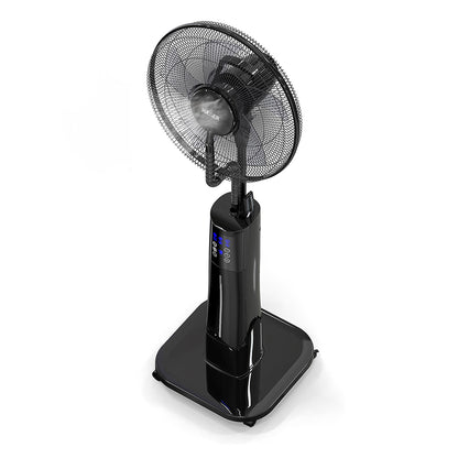 Ventoinha Digital com Humidificador Haeger Black Mist II | 70 W, 3 Velocidades, Controlo Remoto