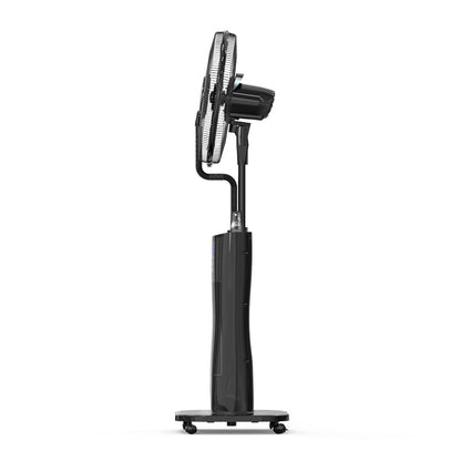 Ventoinha Digital com Humidificador Haeger Black Mist II | 70 W, 3 Velocidades, Controlo Remoto