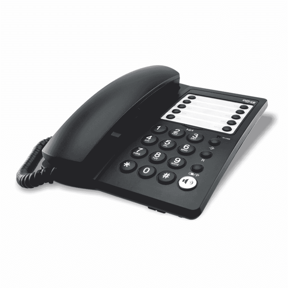 Telefone com Fio Haeger Office | 10 Memórias, Mãos Livres, Funções Diversas