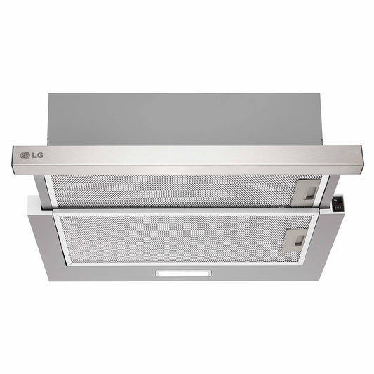 Exaustor de Gaveta LG 60cm | 600m³/h, Wi-Fi ThinQ, Inox
