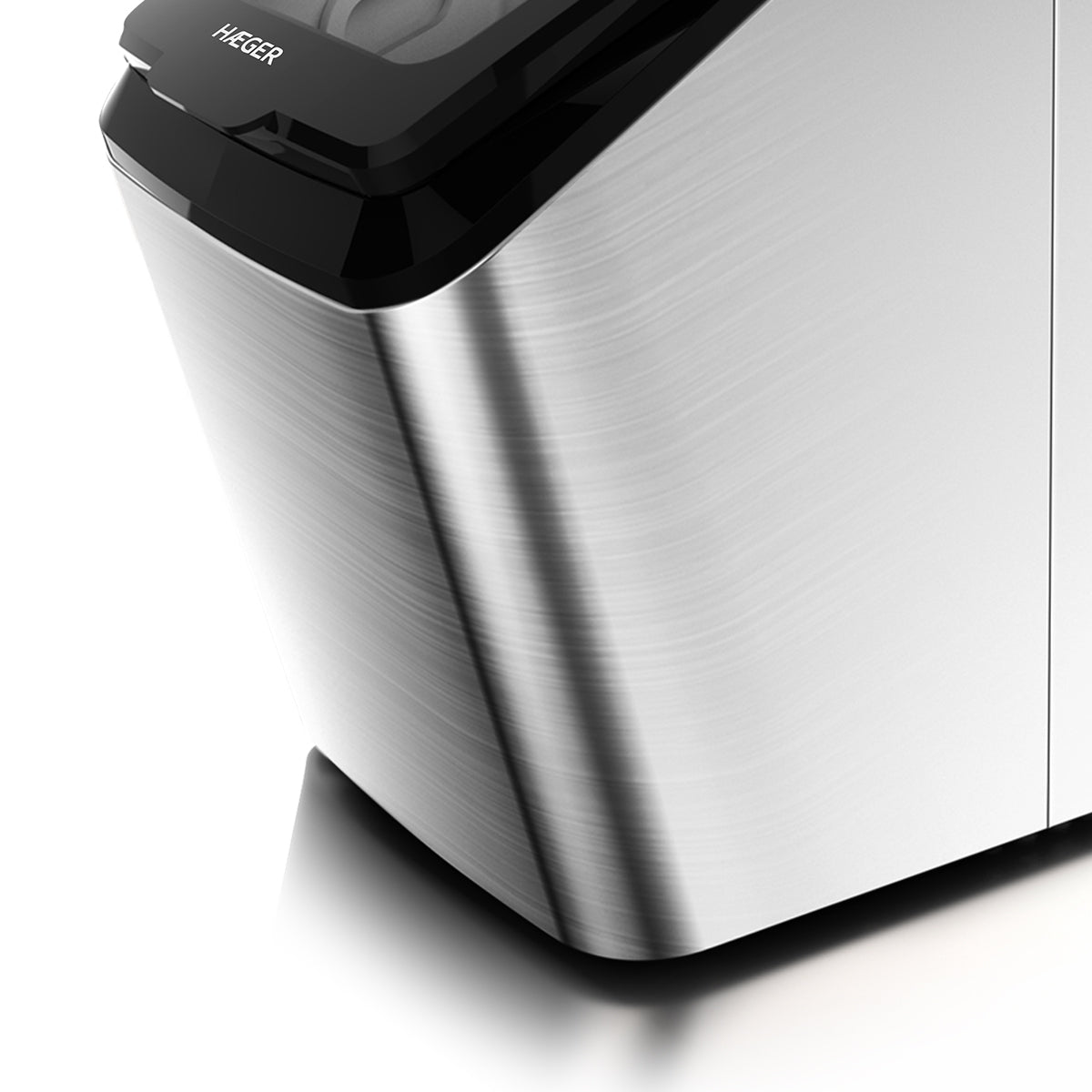 Máquina De Fazer Gelo Haeger Frozen Pro Inox | Semi-profissional, 15 kg/24h