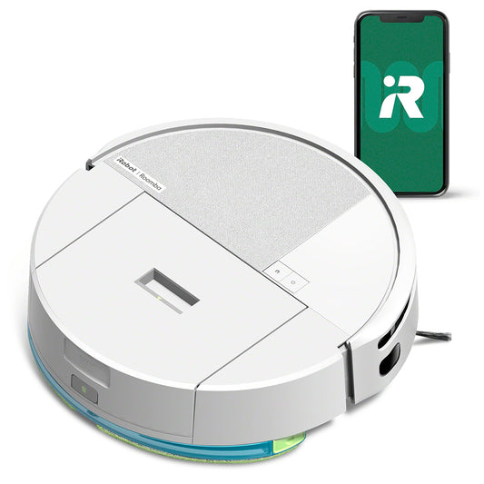 Aspirador Robô IROBOT Roomba Combo 205 | LiDAR, Aspira e Lava, Branco