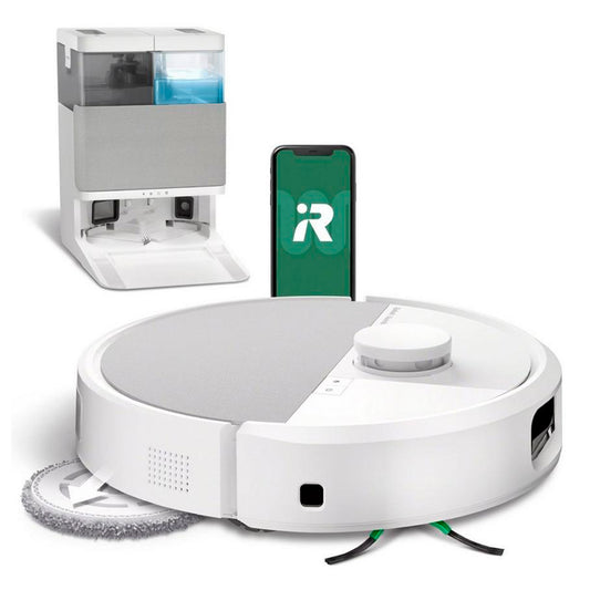 Aspirador Robô IROBOT Roomba Combo Plus 505 | LiDAR, Aspira e Lava