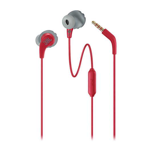 Auricular JBL Endurance Run | Vermelho, FlipHook, IPX5