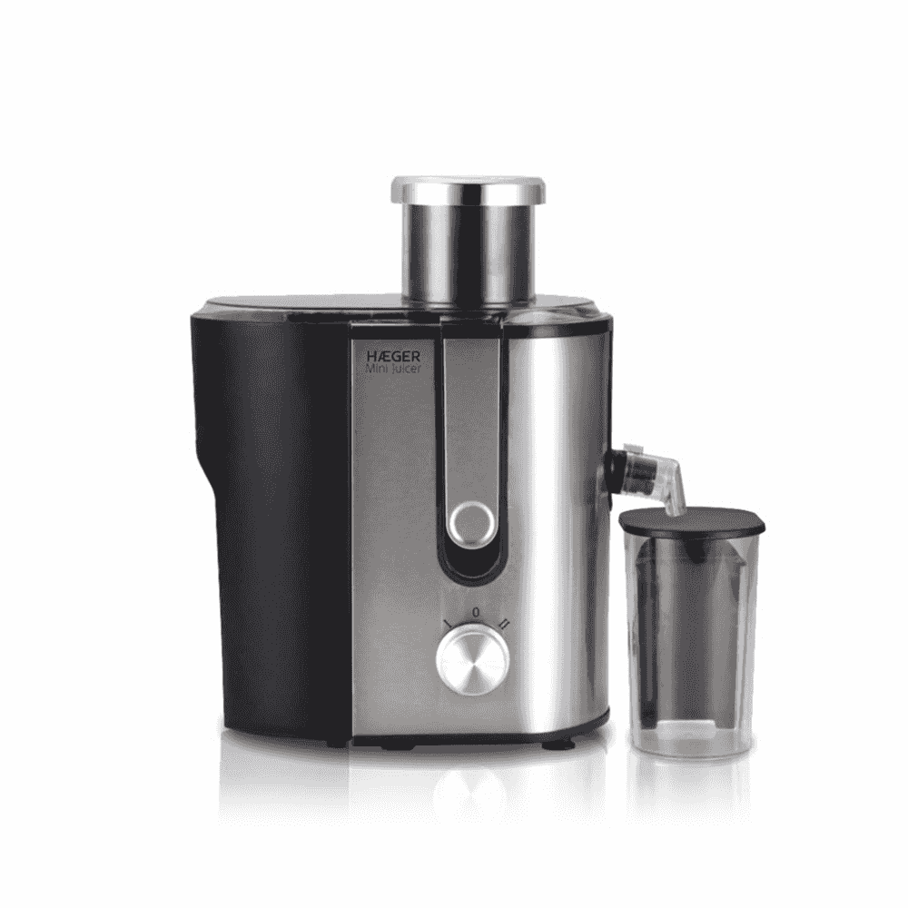 Centrifugadora Haeger Mini Juicer | 600W, 2 Velocidades, Reservatório 0.45L