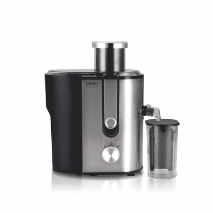 Centrifugadora Haeger Mini Juicer | 600W, 2 Velocidades, Reservatório 0.45L