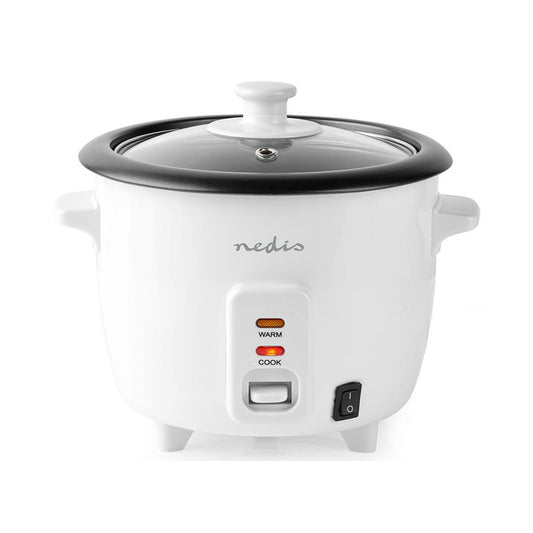 Panela Cozer Arroz Nedis KARC06WT | 0.6L, 300W, Manter Quente
