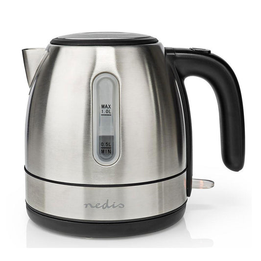 Jarro Térmico NEDIS Jarro Termico 1lt Stainless Steel | 1L, 2150W