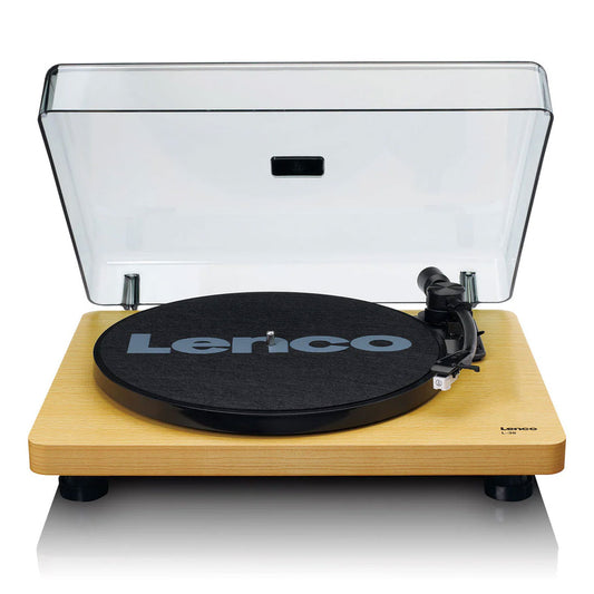Gira-discos Lenco L30W | Madeira, USB, RCA, 33/45 RPM