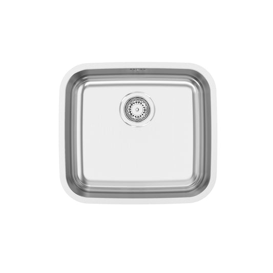 Banca de Cozinha Rodi 1 Pio Cuba | 1 Cuba, Aço Inox, Polido