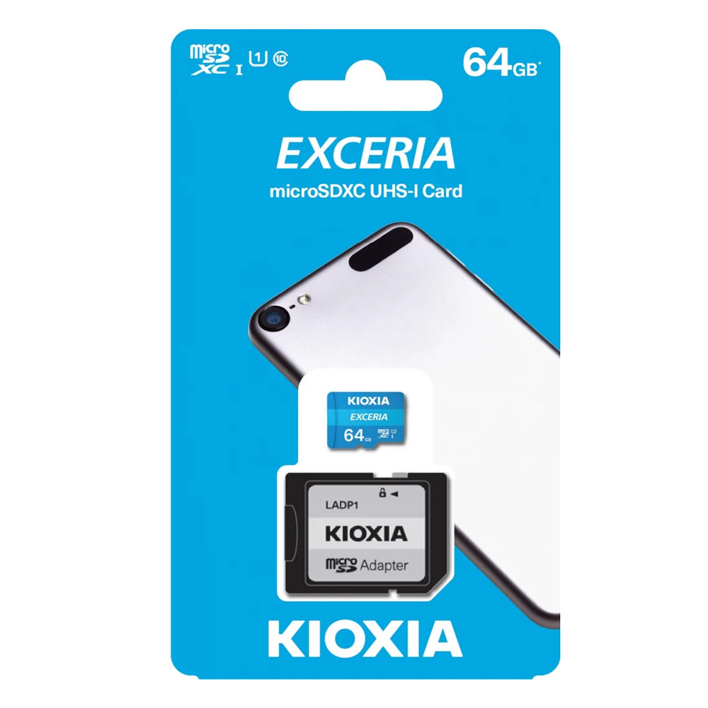 Cartão de Memória Kioxia Exceria | 64GB, Class 10, R100