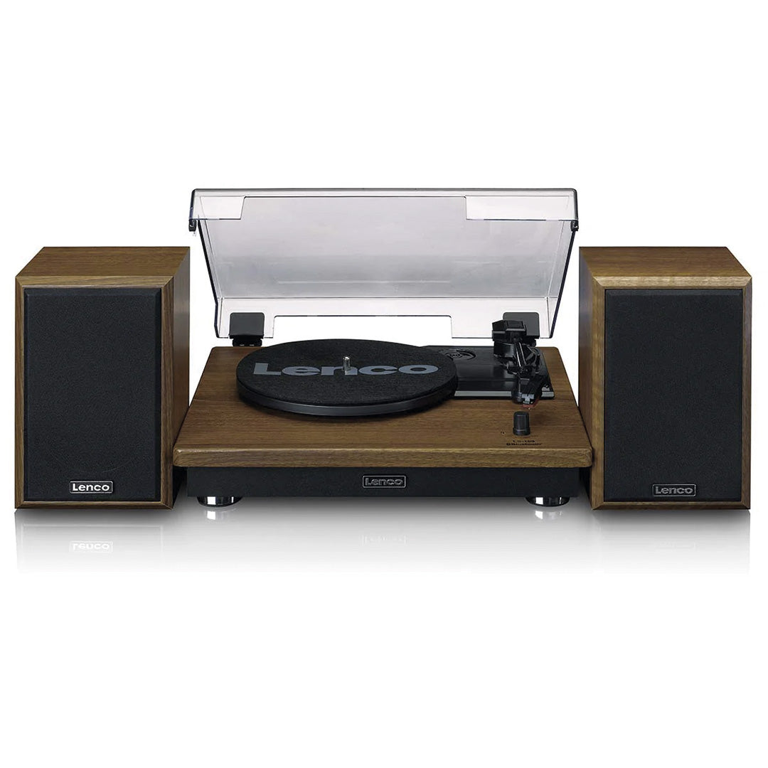 Gira-Discos Lenco LS-100WD | Bluetooth, Colunas de Madeira