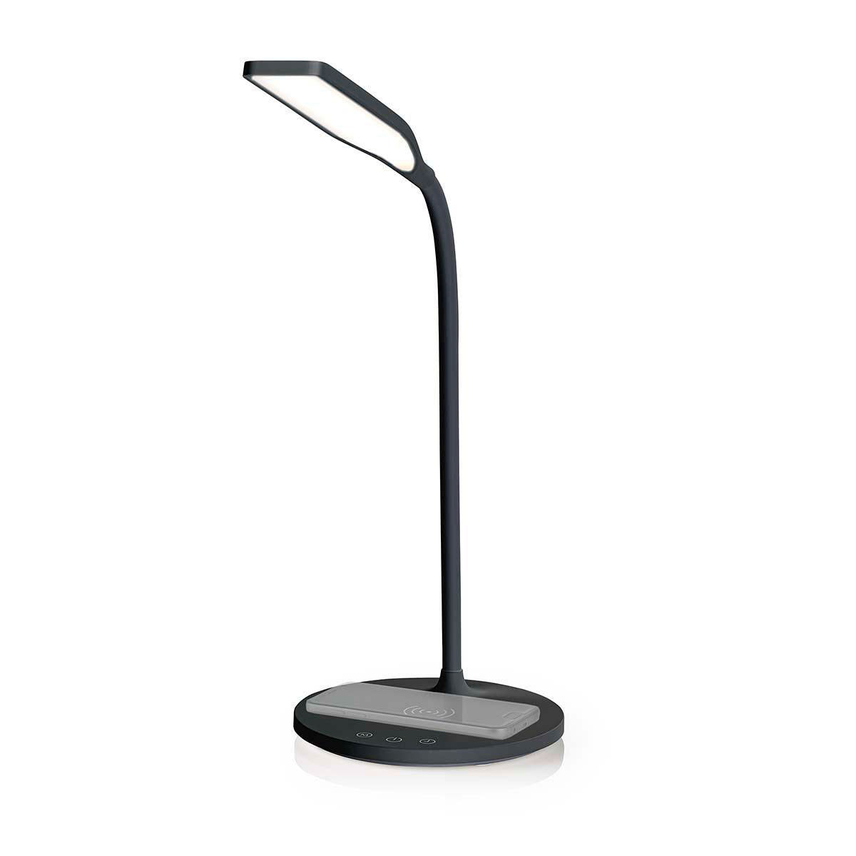 Lâmpada de Mesa Nedis LTLGQ3M2BK | LED, Sem Fio, 10W, 2700-6500K