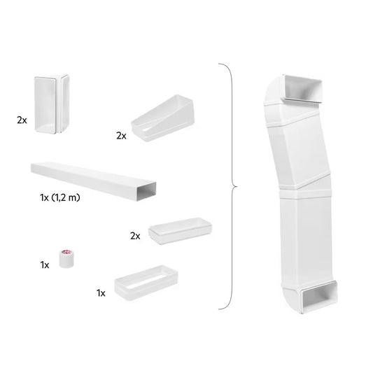 Kit Tubos ComboFlex AEG M2CKCF01C | Instalação e Recirculação