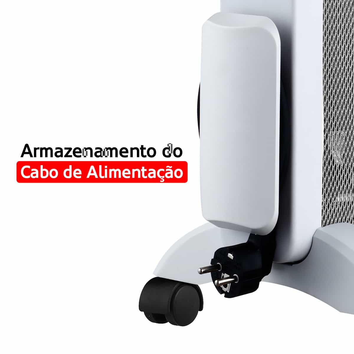 Aquecedor Haeger Top Mica | 2000W, Termostato