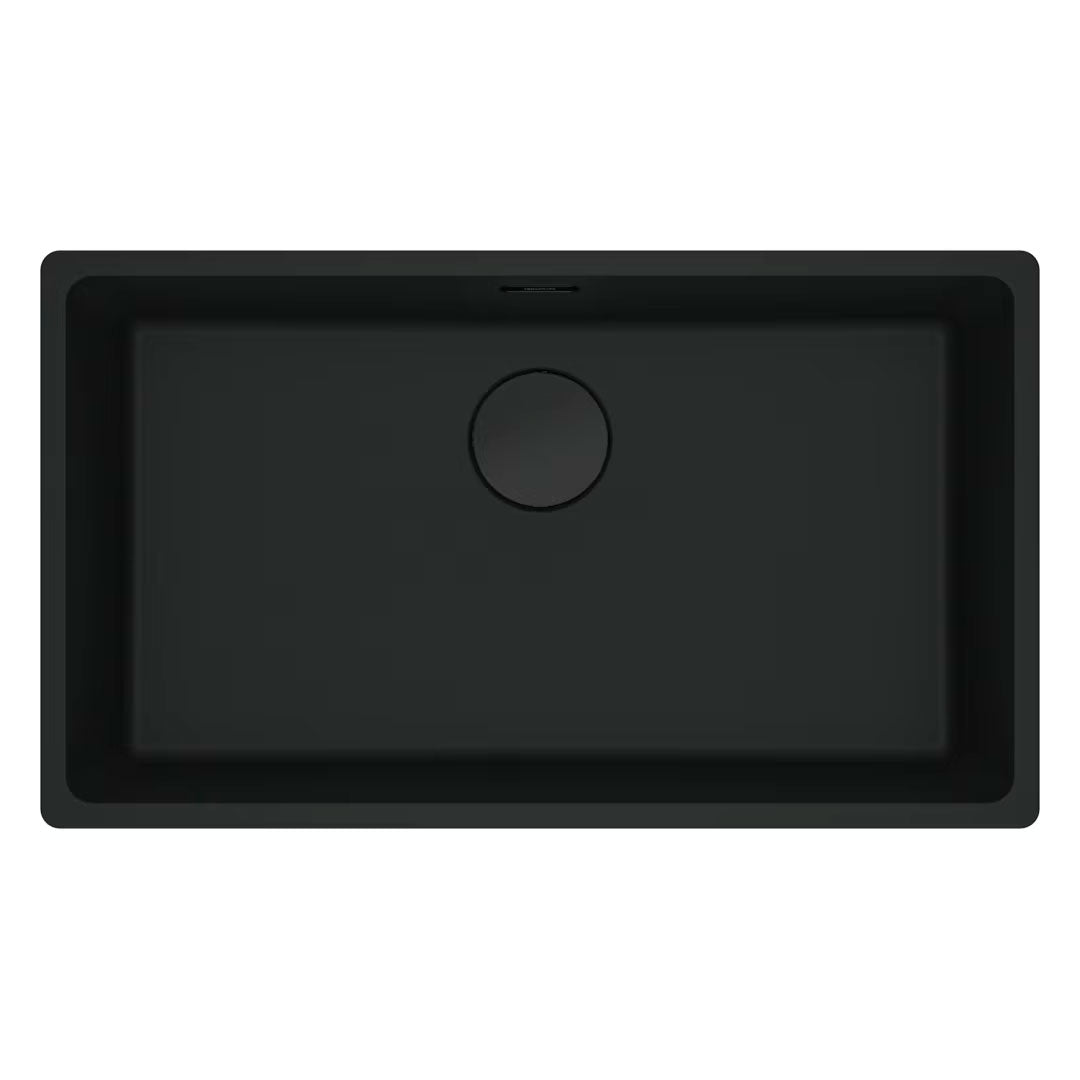 Lava-loiça FRANKE Maris MRG 110-72 | Fragranite, 1 Cuba, Preto Mate
