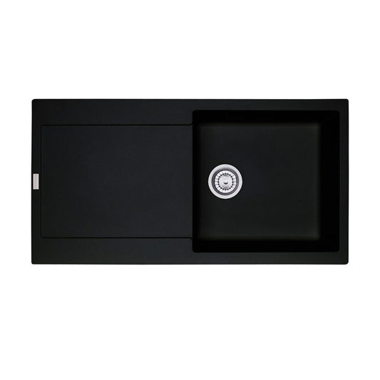 Lava-loiça Franke MRG61197BK | 1 cuba, 1 escorredor, Preto Mate