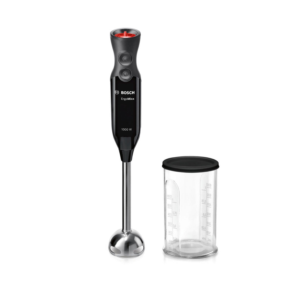 Varinha de Mão Bosch ErgoMixx MSM67170 | 1000W, 12 Velocidades, Inox