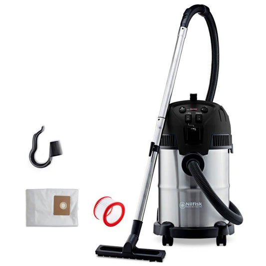 Aspirador Nilfisk Multi II 1400W | 30L, 1400W, Água e Pó