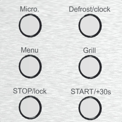 Micro-ondas Haeger Micro Stainless 28 | 900W, 28L, 1200W Grill