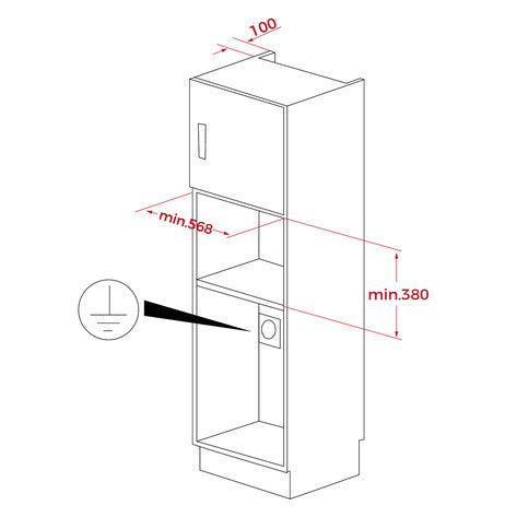 Micro-ondas Encastre TEKA Mb6200 Bi Ss | 20L, 800W