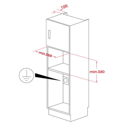 Micro-ondas Encastre TEKA Mb6200 Bi Ss | 20L, 800W