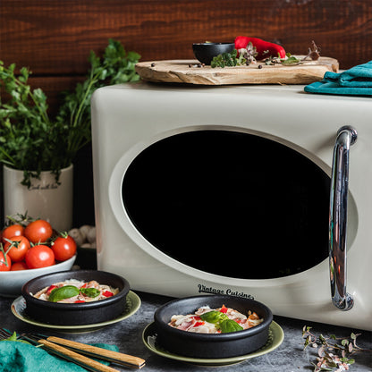 Micro-ondas Vintage Cuisine Creme | 700W, Grill, 16L