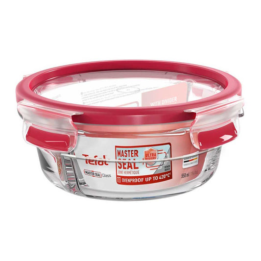Caixa de Vidro Tefal Masterseal | 550ml, Hermético, Frio