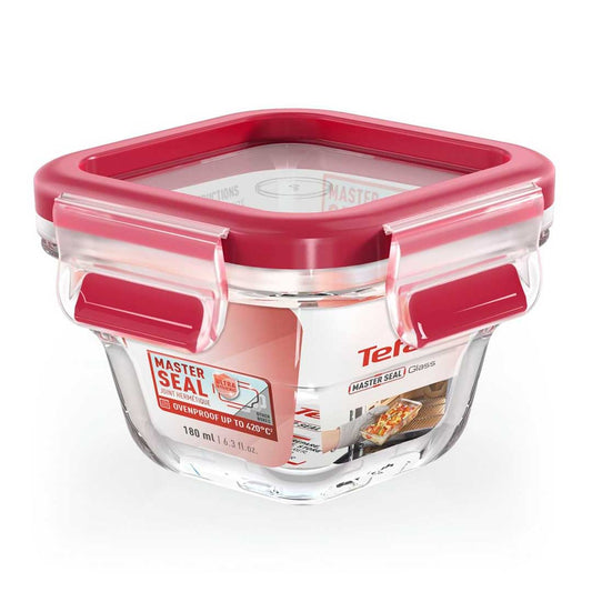 Caixa de Vidro Tefal Masterseal 180ml | Hermético, Frio, Forno