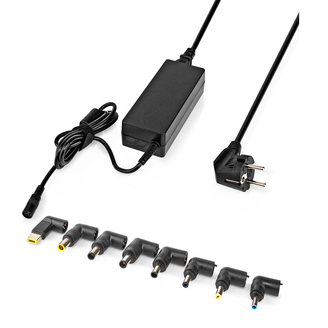 Carregador Portátil NEDIS NBAU9001FBK | 90W, Universal, Tipo F