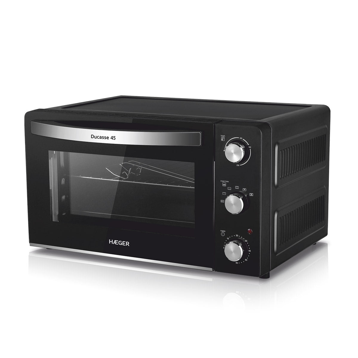 Forno Elétrico Haeger Ducasse 45 | 45L, 2000W, Convecção