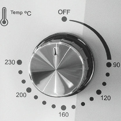 Forno de Bancada Haeger Santis 55 | 55L, Convecção, Luz Interior
