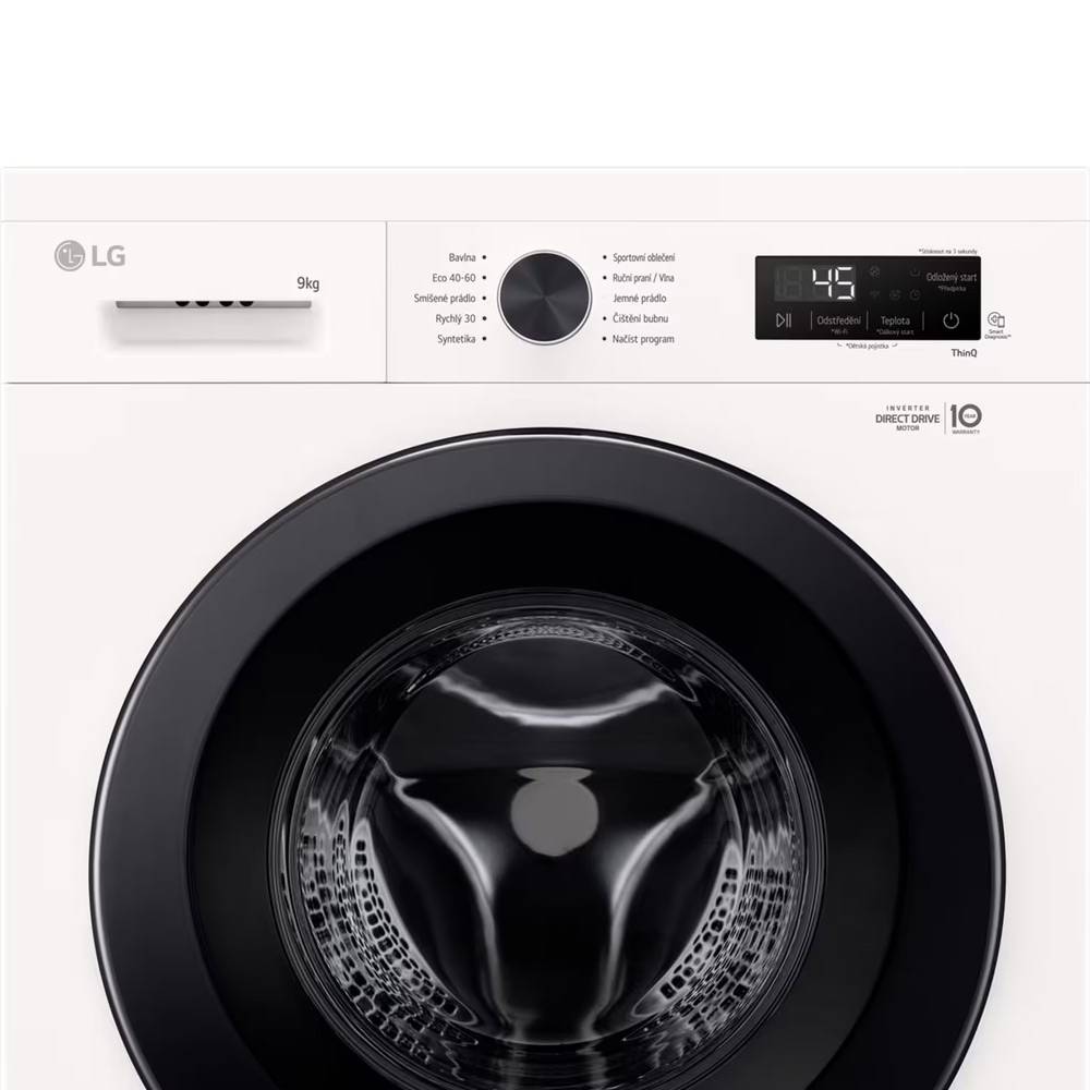 Maquina de Lavar Roupa LG F-4-X-1009-NWK | 9kg