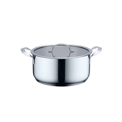 Panela De Cozinha Haeger Inox Pot 20h | Diâmetro 20 Cm, Inox