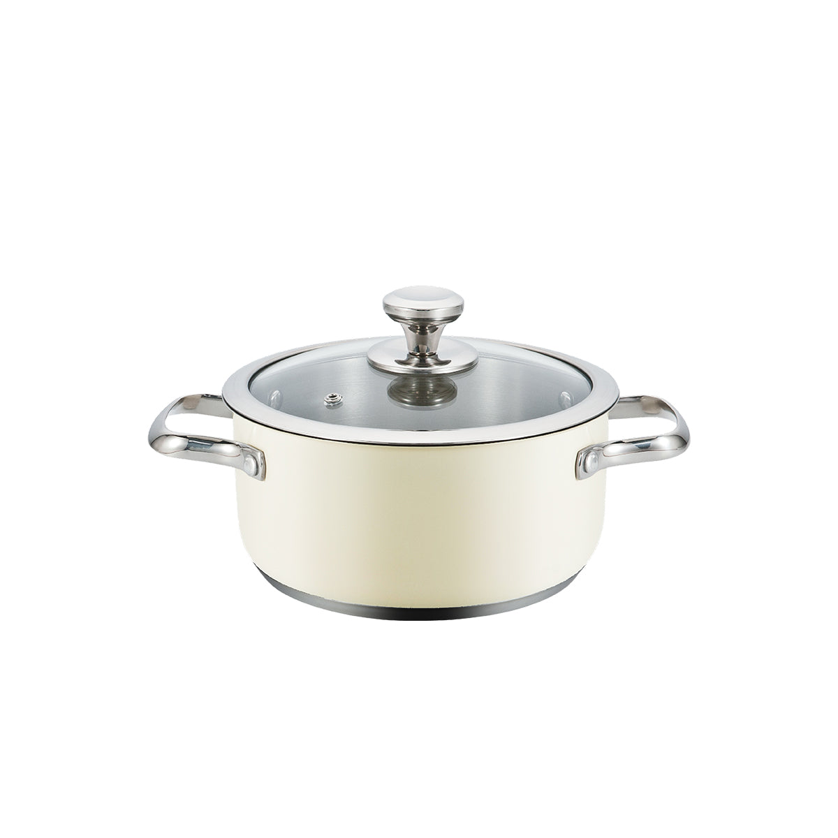 Panela De Cozinha Haeger Pastel Pot 20h | Diâmetro 20 cm, Inox