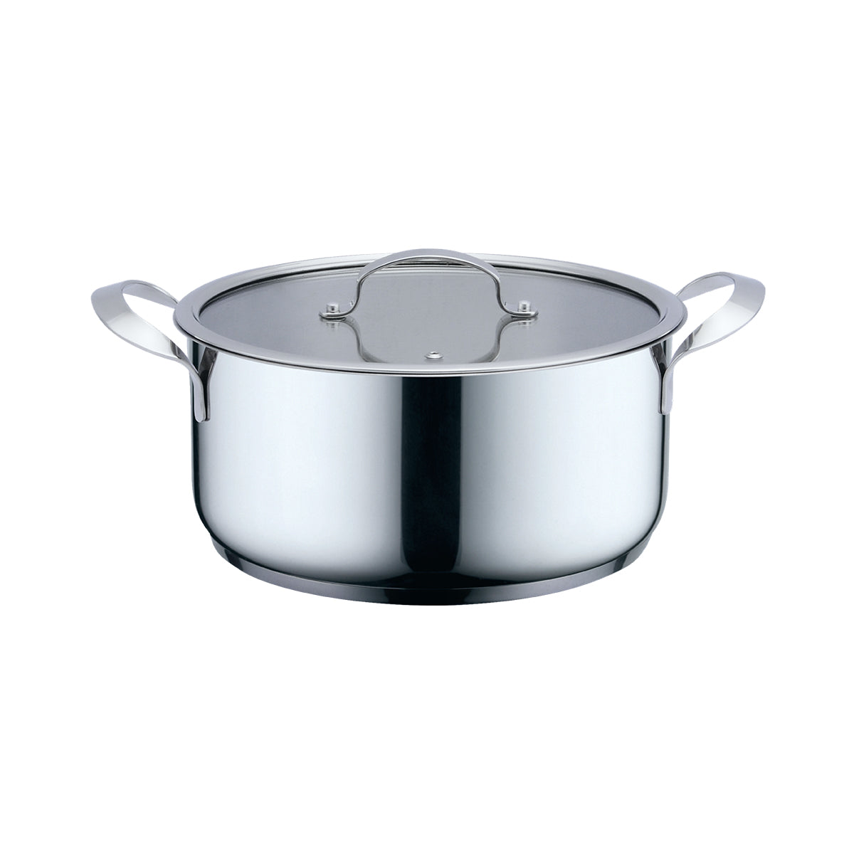 Panela de Cozinha Haeger Inox Pot 24h | Diâmetro 24 cm, Corpo em Aço Inoxidável