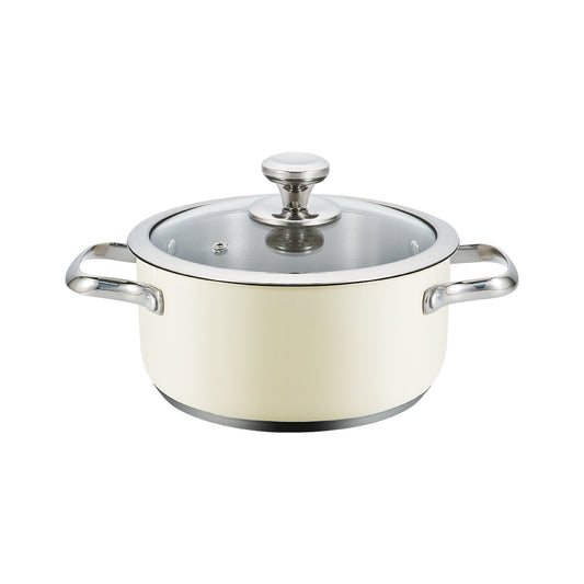 Panela De Cozinha Haeger Pastel Pot 24h - Diâmetro 24 Cm, Inox