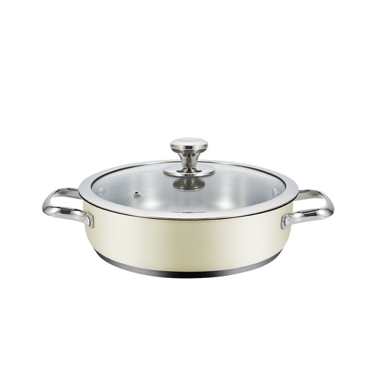 Panela De Cozinha Haeger Pastel Pot 24l - Diâmetro 24 Cm | Inox, Alta Qualidade
