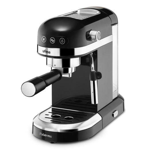 Máquina de Café Ufesa Palermo | 1350W, 20 bar, Vaporizador