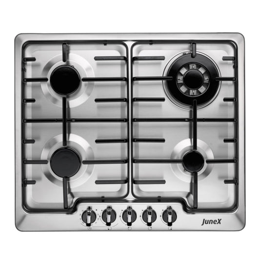 Placa a Gás Junex PJE116GTXN | 4 Queimadores, Inox