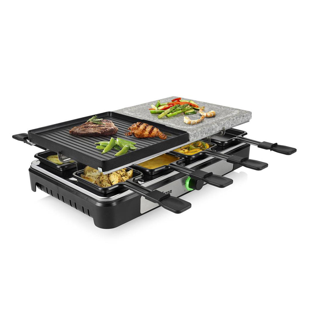 Raclette Tristar RA2747 | Pedra, 1400W, 8 pessoas