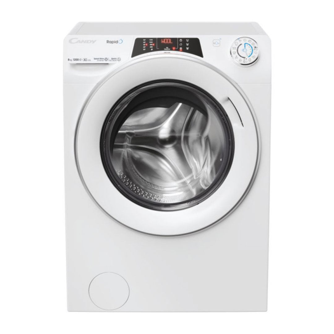 Máquina de Lavar Roupa CANDY RO284DWMS71S | 8kg, 1200rpm, Wi-Fi