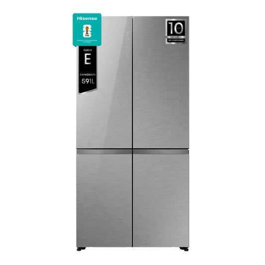Frigorífico Americano Hisense RQ5P605NSVE | 591L, No Frost, Classe E