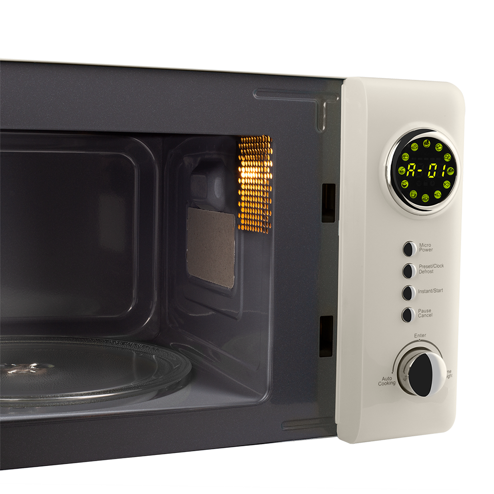 Micro-ondas Vintage Cuisine Creme | 700W, Grill, 16L