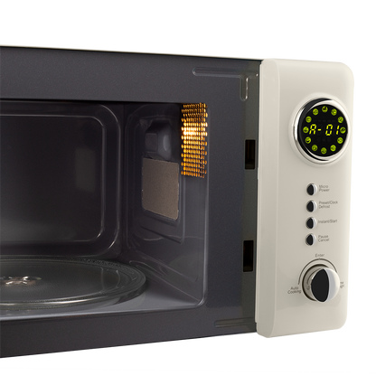 Micro-ondas Vintage Cuisine Creme | 700W, Grill, 16L
