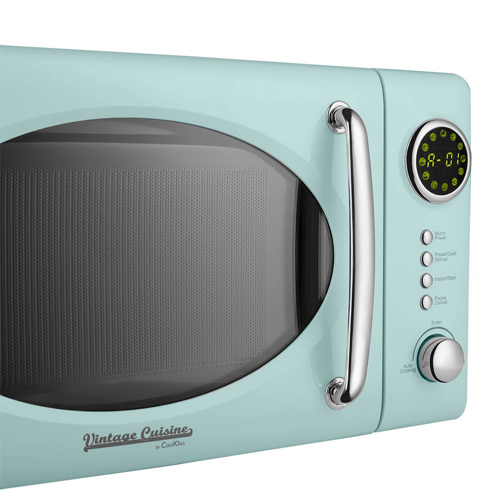 Micro-ondas Vintage Cuisine Menta | 700W, Grill, 16L