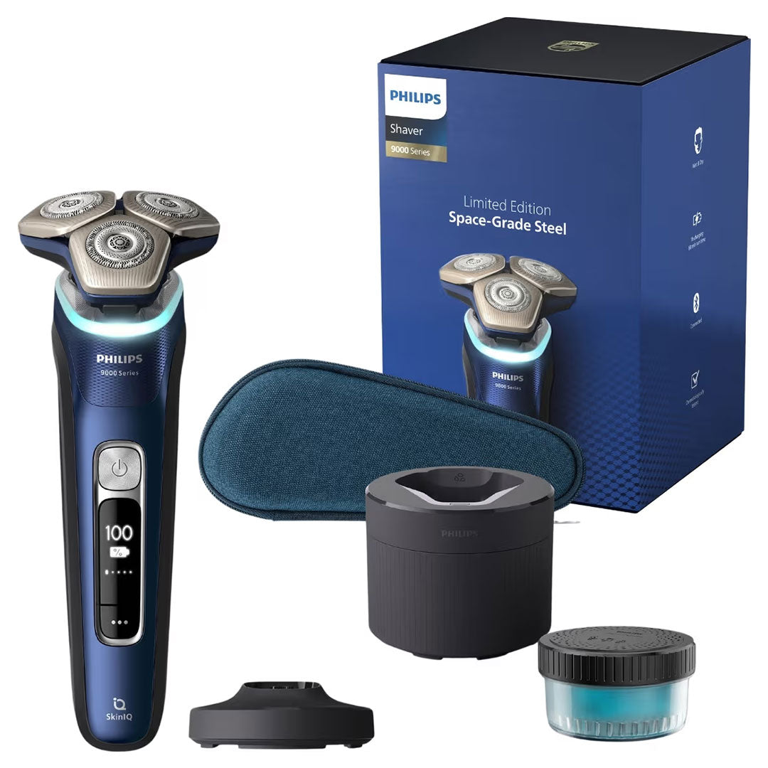 Máquina de Barbear Philips S9980 | Húmido/Seco, 60min, SkinIQ